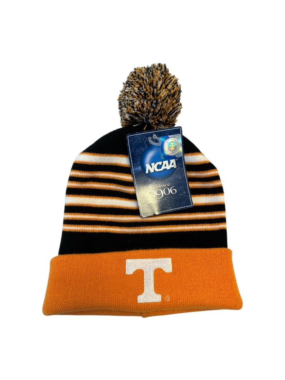 Tennessee Volunteers NCAA Pom Pom Beanie Hat Boys One Size NWT Outerstuff